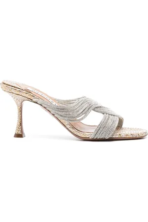 Aquazzura 75 mm Gatsby mules