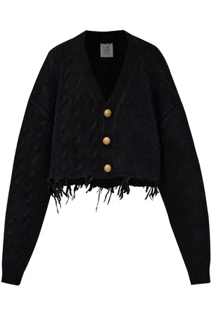 Vetements Cardigan med frynser