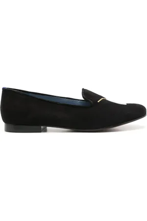 Blue Bird Drinks loafers i ruskind