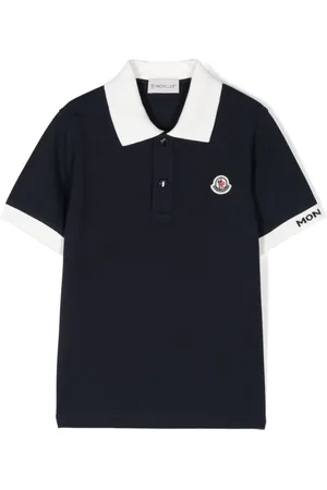 Moncler Polo med logomærke