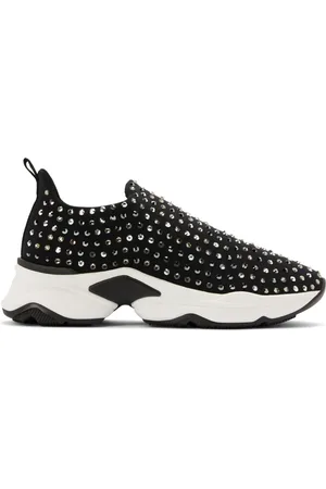 RENE CAOVILLA Sneakers med rhinsten-udsmykning