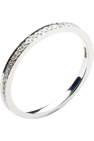 ANNOUSHKA Eclipse Eternity diamantring i 18 karat hvidguld