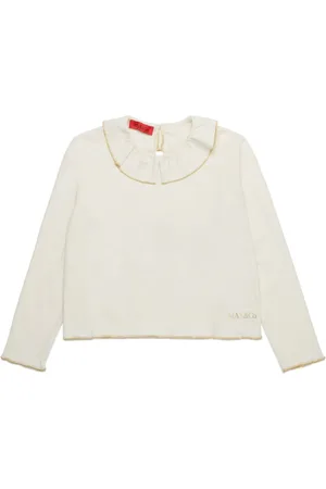 MAX&Co. Kids Top med flæsekrave