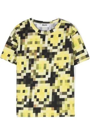 Molo Riley T-shirt med pixeleret tryk
