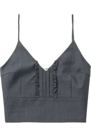 Shushu/Tong Cropped top med V-hals