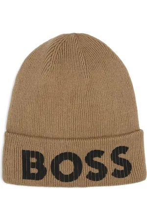 HUGO BOSS Bomuldshue med logotryk