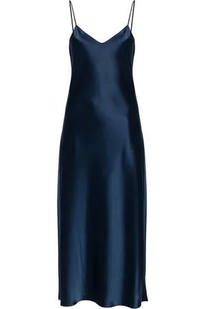 Ralph Lauren Mellemlang kjole i satin