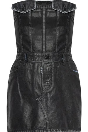 Dsquared2 Kort kjole med belagt finish