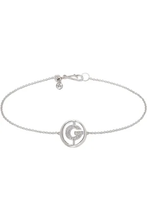 ANNOUSHKA Initial G-armbånd med diamanter