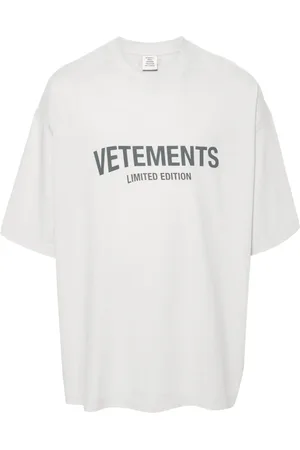 Vetements T-shirt med logotryk