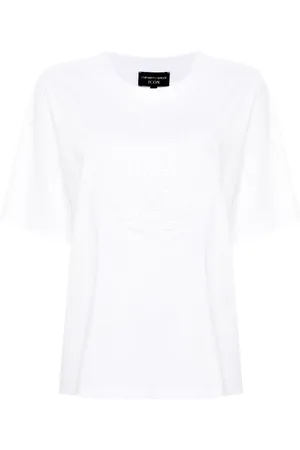 Emporio Armani T-shirt med præget logo