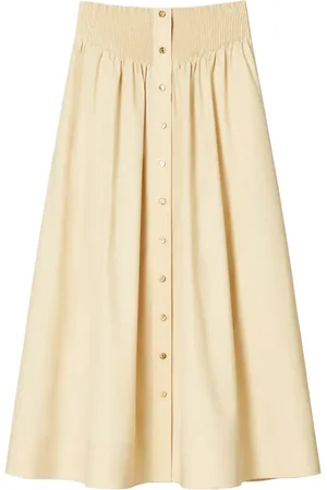 Tory Burch Midi nederdel i poplin