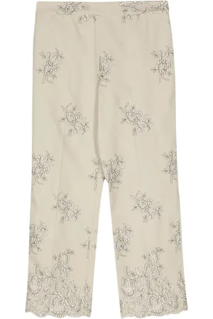 Giambattista Valli Bukser med lige ben og trompe l