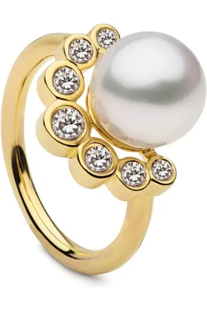 Autore Brea ring med perleudsmykning