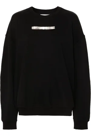 LOULOU Sweatshirt med sløjfe-udsmykning