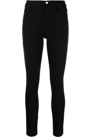 Frame Skinny-jeans med høj talje