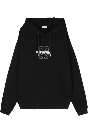 OFF-WHITE Skate hættetrøje med flock-arrow