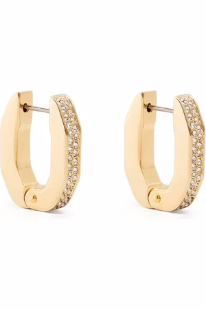 Swarovski Dextera hoop-øreringe med krystaludsmykning