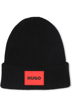 HUGO BOSS Hue med logo-applikation