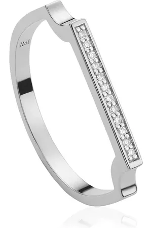 Monica Vinader Signature Thin Diamond-fingerring