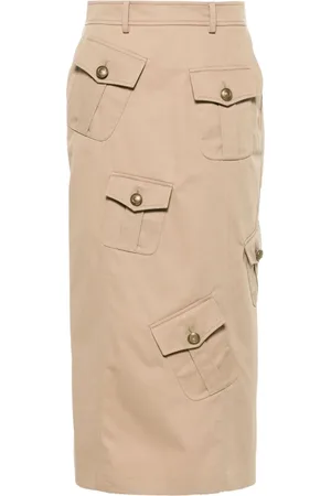 Moschino Mellemlang cargo-nederdel