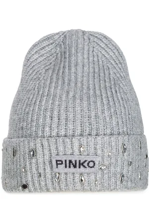 Pinko Hue med krystaludsmykninger