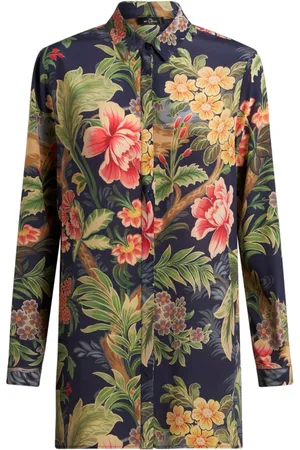Etro Skjorte med blomstertryk