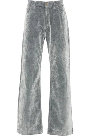 Casablanca Jeans med flock-tekstur