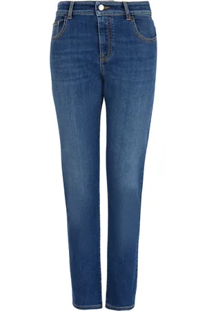 Emporio Armani Højtaljede jeans med smal pasform
