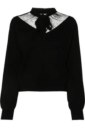 Twin-Set Sweater med blonder
