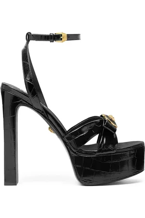 VERSACE 140 mm Gianni sandaler med bånd