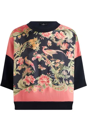 Etro T-shirt med paneler
