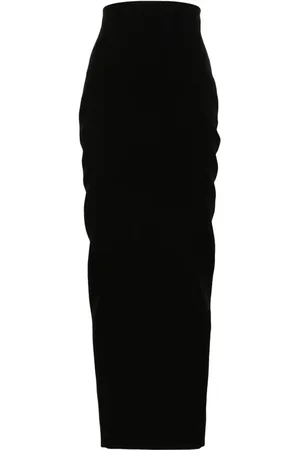 Rick Owens Lang Dirt Pillar nederdel