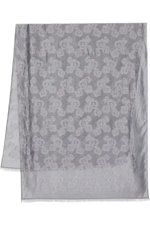 Emporio Armani Finstrikket tørklæde med lurex-detalje
