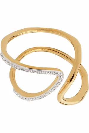 Monica Vinader Riva ring med asymmetrisk design