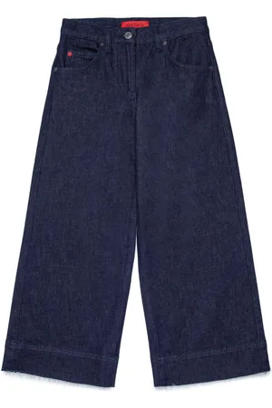 MAX&Co. Kids Cropped jeans med brede ben
