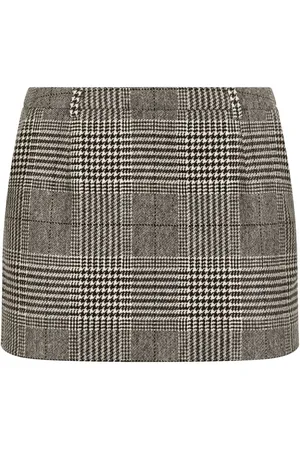 Dolce & Gabbana Skotskternet nederdel