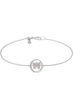 ANNOUSHKA Initial W-armbånd med diamanter