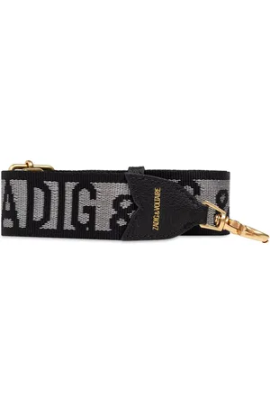 Zadig & Voltaire Skuldertaske-rem i jacquard med logo