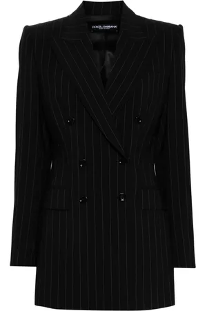 Dolce & Gabbana Nålestribet blazer i uld