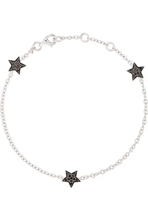 ALINKA STASIA MINI triple stjerne-armbånd i 18 karat hvidguld med diamanter
