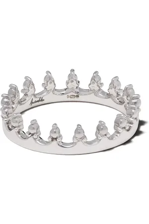 ANNOUSHKA Ring i 18 karat hvidguld