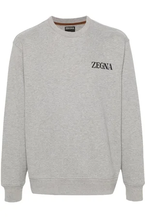 Ermenegildo Zegna Sweatshirt med gummi-logo