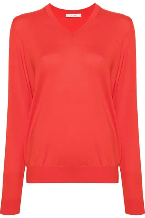 The Row Haius sweater med V-hals