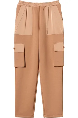 Twin-Set Cargobukser i scubajersey