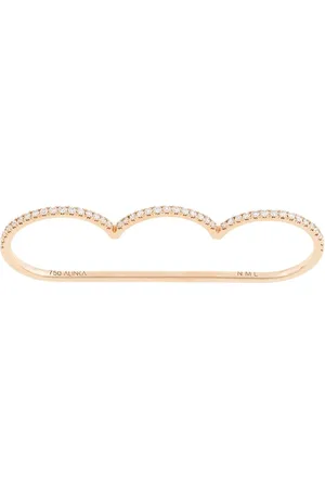 ALINKA CLOUD SUPERFINE-diamantring i 18 karat rosaguld