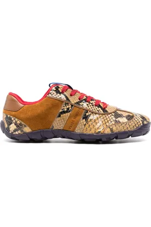 WALES BONNER Sneakers med slangeskindseffekt
