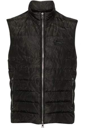 Etro Polstret vest med paisleytryk
