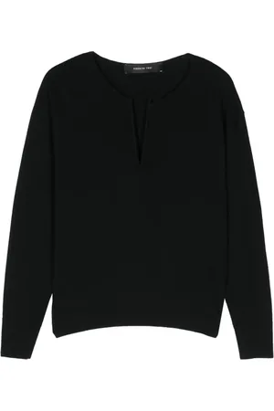 FEDERICA TOSI Sweater med V-hals