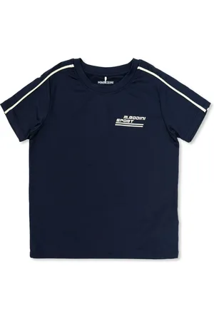 Mini Rodini T-shirt med logotryk